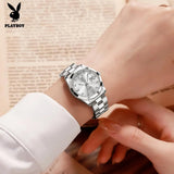 Top Brand Best Selling Fashion Trendy Original Stainless Steel Waterproof Luminous Calendar Quartz Women WristWatches