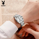 New Original Luxury Women Watch Waterproof Calendar Luminous Stainless Steel Elegant Fashion Quartz Wristwatches