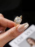 Classic 0.5-1CT VVS1 D Colour Moissanite Diamond Engagement Ring