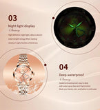 Beautiful Love  inlaid Zirconia Heart Design Steel Band Women's Quartz Watch  - Ideal present