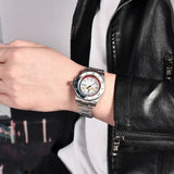 Top Brand New Men Mechanical Wristwatches NH36 Week Display Automatic Watches 100M Sport Waterproof Watch for Men