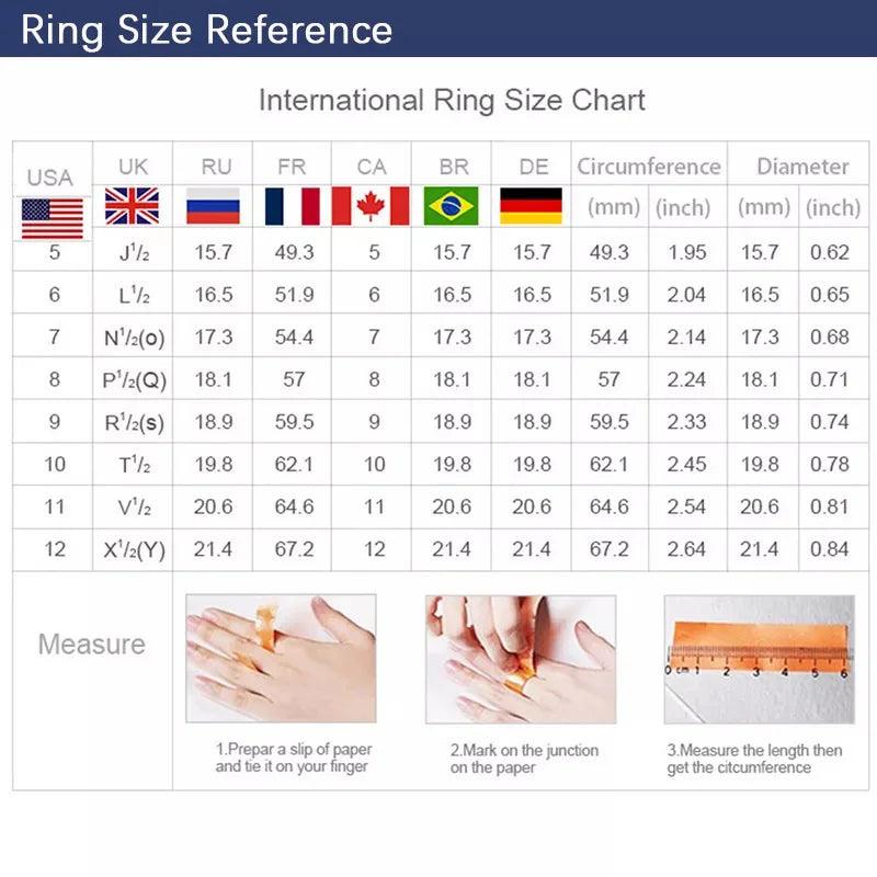 Superior Silver Luxury Yellow Pink White AAAAA High Carbon Gemstone Big Rings - Fine Rings For Women Fine Jewellery - The Jewellery Supermarket
