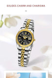 Top Brand Luxury Fashion Elegant Quartz Wristwatches, Creative Steel Waterproof Watches For Women - Ideal Gifts
