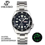 MIYOTA 2035 Luminous Sports Steel 200M Waterproof Sapphire Quartz Dive Watch