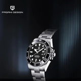 Top Brand PD1661 Water Ghost Watch Luxury Automatic Mechanical Watches NH35 Auto Date Sport Dive BGW-9 Watch For Men