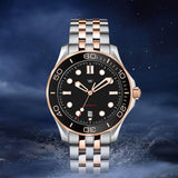 Miyota 8215 Waterproof Business Casual Sapphire Automatic Mechanical Watch