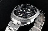 200M Waterproof 2115 Movement Ceramic Bezel Sapphire Crystal Luminous Diver Watch