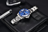 Top Brand Fashion Men's Sports Automatic Mechanical Watch - NH35 Stainless Steel Sapphire Waterproof Wristwatch