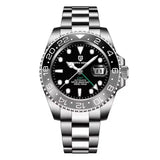 LUXURY DESIGN V3 GMT Mechanical Ceramic bezel Sapphire Crystal Stainless Steel Waterproof Automatic ﻿Mens Watches