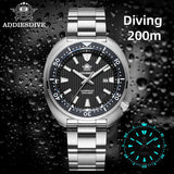 200 Waterproof Sapphire Glass BGW9 Luminous Stainless Steel Quartz Diving Watch