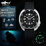 200M Waterproof 2115 Movement Ceramic Bezel Sapphire Crystal Luminous Diver Watch