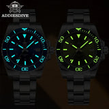 Luxury Brand High Quality Men's Automatic Sapphire Green BGW9 Luminous Waterproof 20Bar Mechanical Diver Watch ﻿