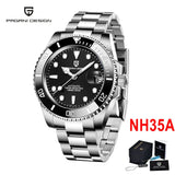 Luxury Brand Top Luxury Gold Automatic Mechanical Wrist Watch Men - Stainless Steel Waterproof New Men's Watches