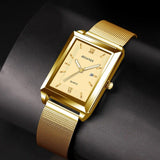 New Arrival Top Brand Fashion Gold Silver Women's Luxury Women Bracelet Watches - Ladies Quartz Steel Wristwatches - The Jewellery Supermarket