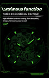 PLAYBOY Luxury Brand Casual Waterproof Quartz Silicone Strap Sports Elegant High-end Wrist Watch for Men