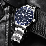 New Arrival Luxury Design Mechanical Automatic Watches For Men 100M Waterproof High Quality Men's Watches