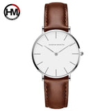 Best Price Top Brand Elegant Japan Quartz Movement Fashion Leather Strap Ladies Waterproof Wristwatches