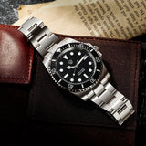 200M Waterproof Ceramic Bezel Quartz Sapphire Stainless Steel Men Dive Watch