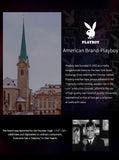 PLAYBOY Luxury Top Brand Fashion Automatic Mechanical Stainless Steel Waterproof Business Men's Watches for Men