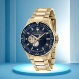 Maserati Hollowed Out automatic Mechanical Watch Europe and the United States Big Dial Leisure Business Wrist Watch