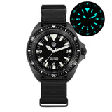 10Bar Waterproof Sweep Seconds Movement Sapphire Glass Stainless Steel Dive Watches