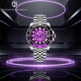 Top Brand 40mm Mechanical Watch Sapphire Glass 100M Waterproof Automatic Wristwatch