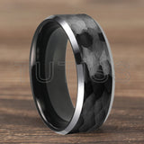 Plane Hammer With Beveled Edge Treatment New 6/8mm Tungsten Carbide Rings