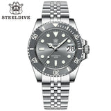 Ceramic Bezel Sapphire Mirror SD1953 Water Ghost Swiss Luminous NH35 Movement Dive 30Bar Waterproof Mechanical Watch