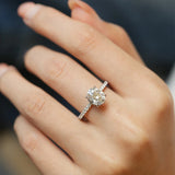 Superb 1ct 2ct 3ct Oval Cut VVS1 D Colour Moissanite Diamond Silver Engagement Ring