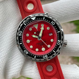 Automatic Dive Stainless Steel 300m Water Resistant Ceramic Bezel Sport Tuna Watch