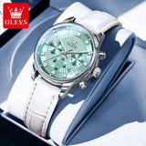 Luxury Fashion Brand Waterproof Luminous Multifunctional Chronograph Quartz Ladies Watches With Box - Ideal Gifts