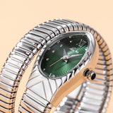 Famous Brand Dress Jewellery Fashion Quartz Snake Watch For Women