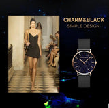 Luxury High Quality Elegant Fashionable Quartz Ladies Watch,  Japanese Movement Stainless Steel Gold Colour Watches