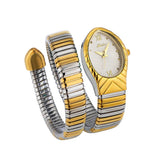 Famous Brand Dress Jewellery Fashion Quartz Snake Watch For Women