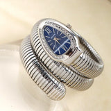 Awesome Unique Design Cross-Border Snake Shape Women's Fashion Watch - Creative Quartz Bracelet Watch