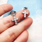 New Arrival Powerful Elegance 925 Sterling Silver Dangle Charm Vintage Fine Cross Pendant Jewellery Fashion Gift - The Jewellery Supermarket