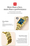 Elegant Women's Watch - Top Fashion Business Waterproof Stainless Steel Zircon Diamonds Luxury Quartz Watches