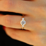 Impressive 1.2 Carat VVS1 D Colour Moissanite Solitaire Rings for Women