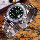 Top Brand Diver 41mm Luxury Quartz Watch 200m Diving Sport Stainless Steel Bezel Super Luminous Men's Watches