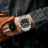 1612 Movement, 316L Stainless Steel Sapphire Crystal Glass 200m Water Resistance Watch