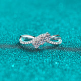 NeeT Full Moissanite Ring for Women 925 Sterling Silver with White Gold Plated Wedding Engagement Women's Ring Jewelry Wholesale