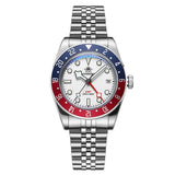 Luxury GMT515-24H Men's Watch Diver 200m Bubble Mirror Glass BGW9 Super Luminous Stainless Steel Men's Analog Watches