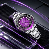 Top Brand 40mm Mechanical Watch Sapphire Glass 100M Waterproof Automatic Wristwatch