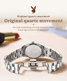 Top Brand Best Selling Fashion Trendy Original Stainless Steel Waterproof Luminous Calendar Quartz Women WristWatches