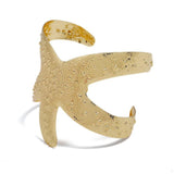 New Arrival Personalized Punk Alloy Exaggerated Starfish Open Wide Bangle - Fashion Jewellery