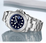 Black or Silver Finish 200m Diver BGW9 Luminous Men's Stainless Steel Quartz Watch