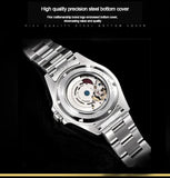 Top Luxury Brand High Quality Sapphire Glass Stainless Steel Diving Sport 20Bar Men's Automatic Mechanical Watch - The Jewellery Supermarket