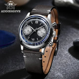 Famous Brand Waterproof Chronograph Bubble Mirror Glass VK64 Quality Watches - Great Gifts Prefect for Men