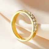 Brilliant 2.0MM D Colour VVS1 Moissanite Diamond Half Eternity Ring Fine Jewellery