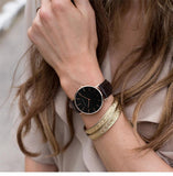 Top Brand Elegant Fashion Simple Low Price Quartz Movement Leather Strap Women Analog Waterproof Wristwatches